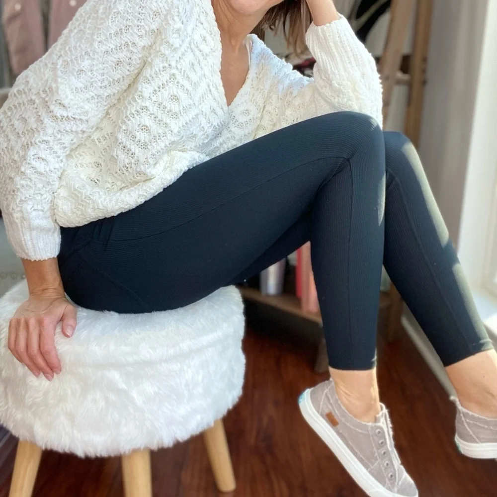 Future Goals Ribbed Leggings - Picture 5 of 5